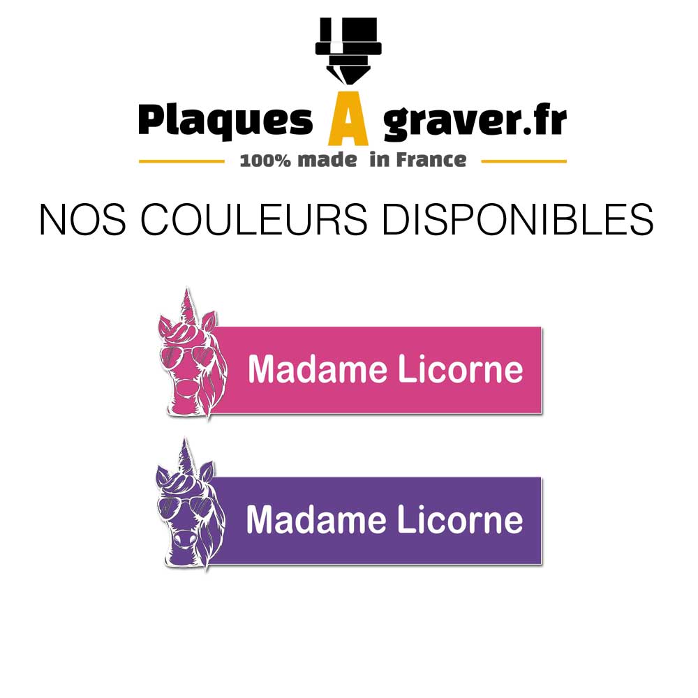 Engraving Original Unicorn Star 3D Mailbox Plate