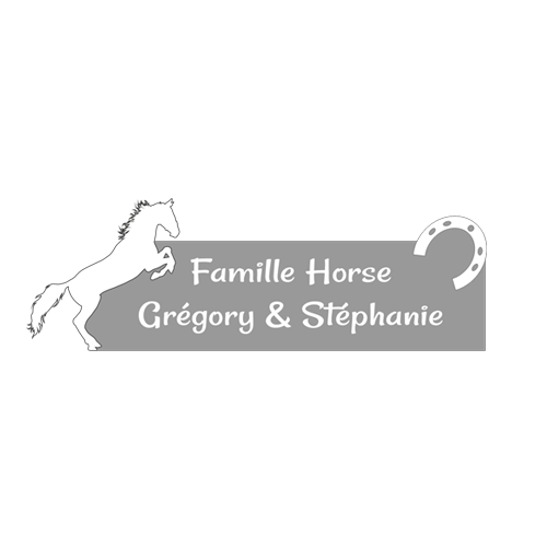 Engraving Plate Original Mailbox Horse 3D