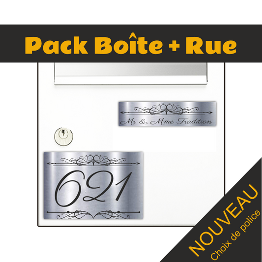 Letter Box and Street Number Plate Tradition 3