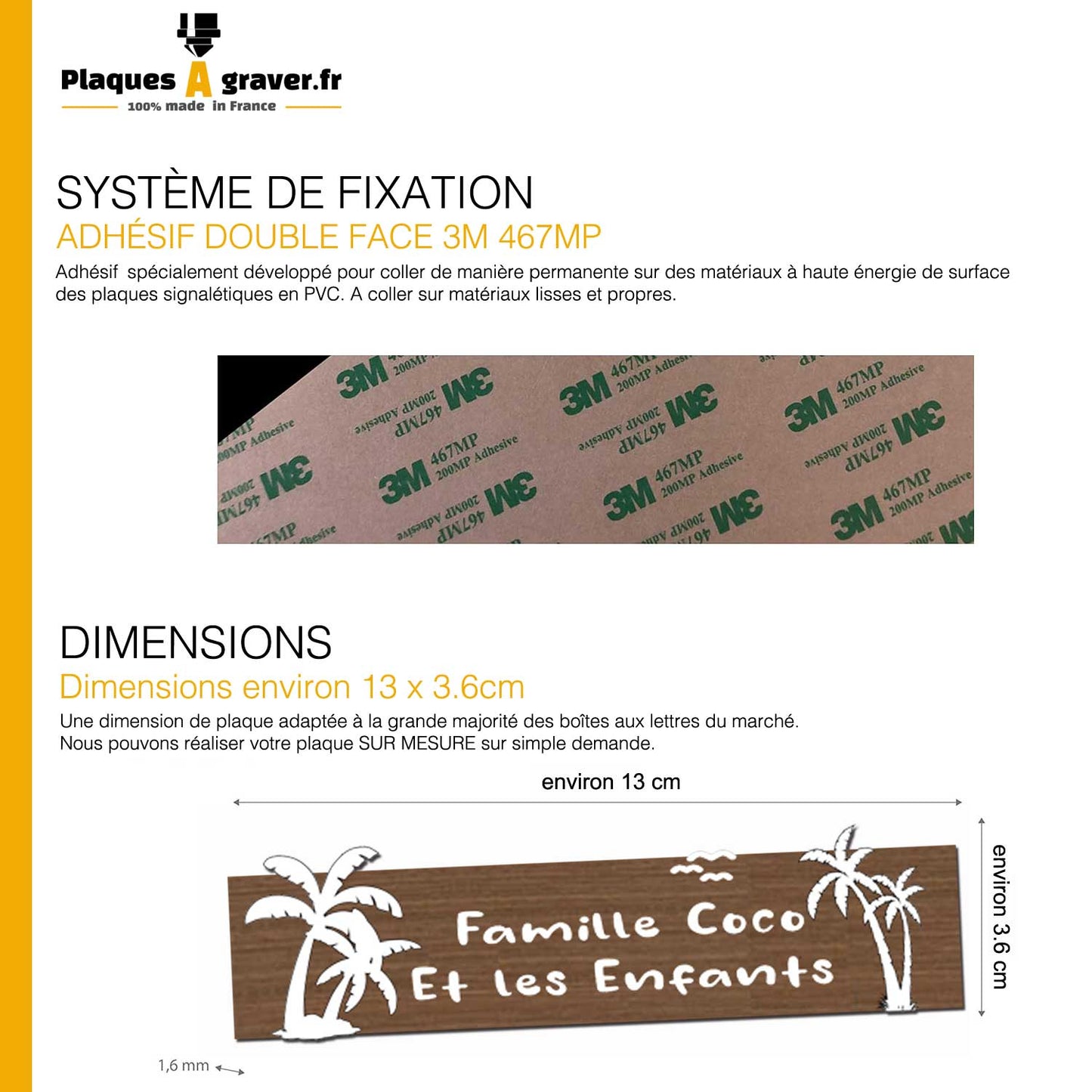 Engraving Plate Original Letterbox Tropic 3D