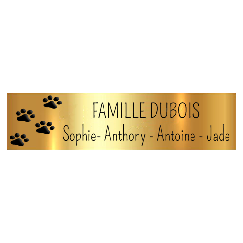 Woody Dog Mailbox Plaque