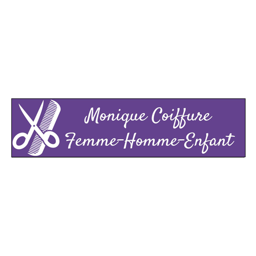 Plaque Professionnelle Coiffure Boite aux Lettres