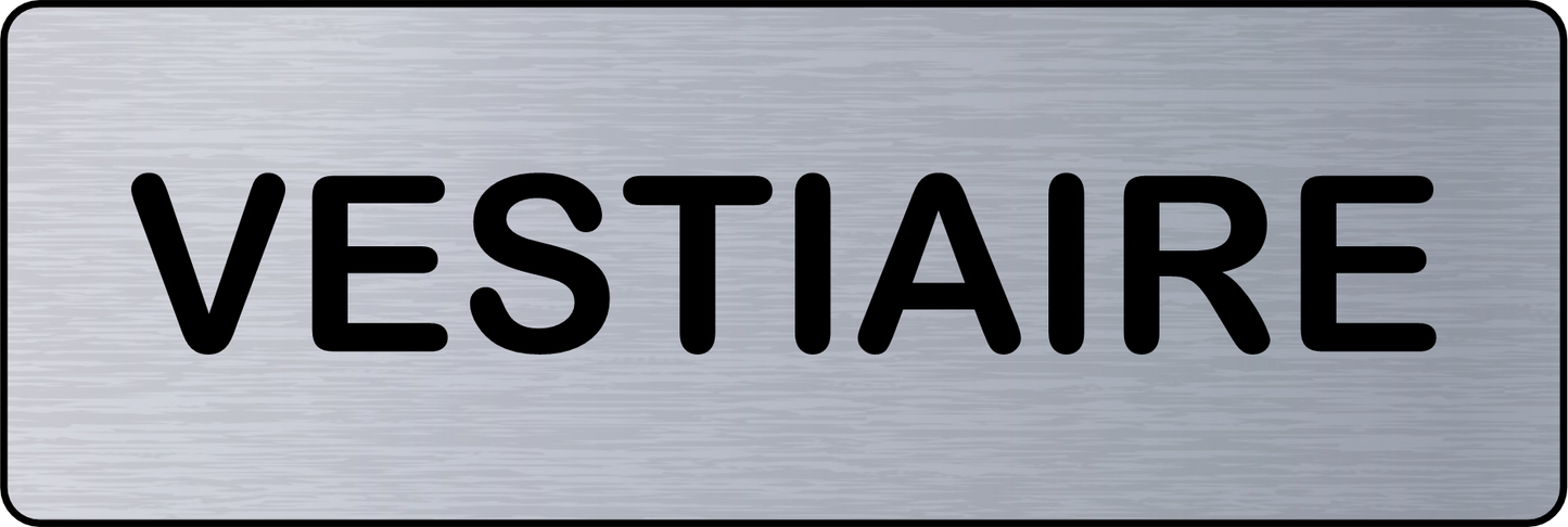 Adhesive Cloakroom Door Panel - Signage for Professionals