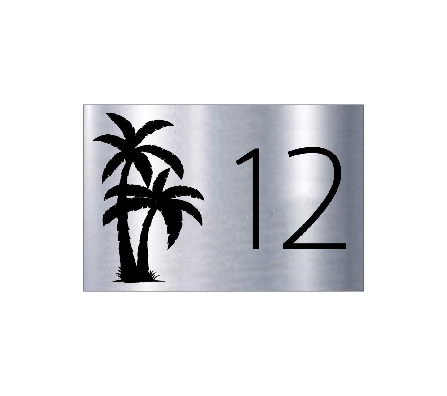 Street Sign, House Number TROPIQUE 11 Colors