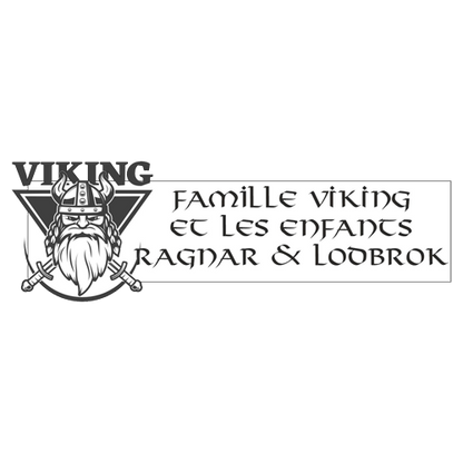 Gravure Plaque Boite aux Lettres Originale Viking 3D