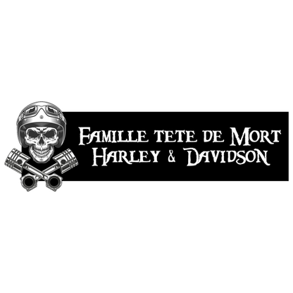 Engraving Original Letterbox Plate 3D Skull 
