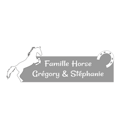 Engraving Plate Original Mailbox Horse 3D