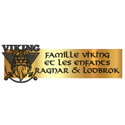 Gravure Plaque Boite aux Lettres Originale Viking 3D