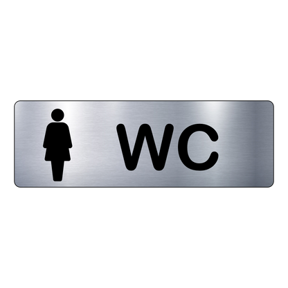 Adhesive Women's Toilet Door Panel - Signage For Professionals