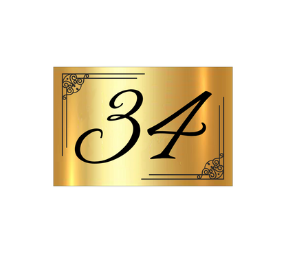 Street Sign, House Number TRADITION 02 