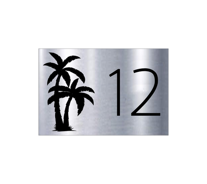 Street Sign, House Number TROPIQUE 11 Colors 