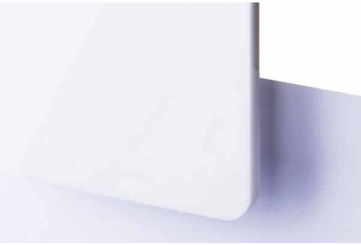 Lettre / Chiffre acrylique Blanc brillant 3mm - PlaquesAgraver.fr